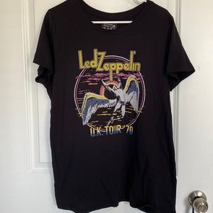 Torrid Led Zeppelin tee.